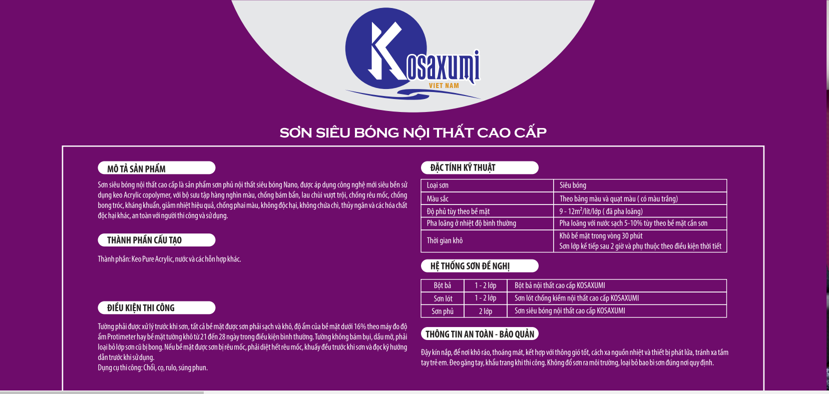 son sieu bong noi that cao cap